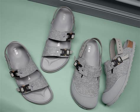 dior birkenstock dupe|Dior Birkenstock grey.